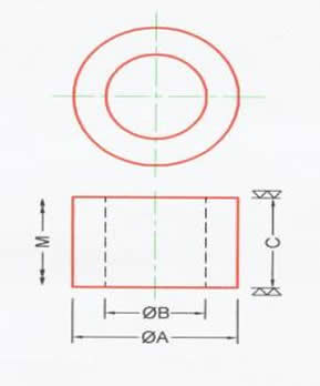 Alnico Ring Magnets Axially Oriented